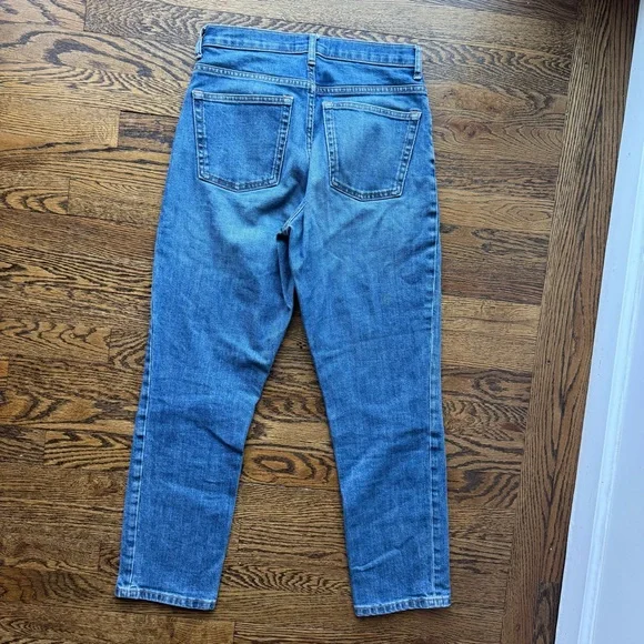 Everlane The Cheeky Jean Straight Leg High Waist Blue Denim 26 - Picture 5 of 11